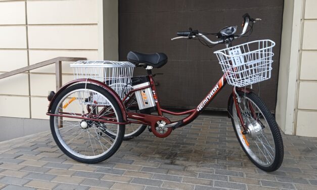 велосипед трехколесный для взрослых с мотор-колеcом RVZ-HZ-01 Цена 63700 р.